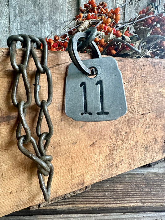 Cattle Tag With Chain #11