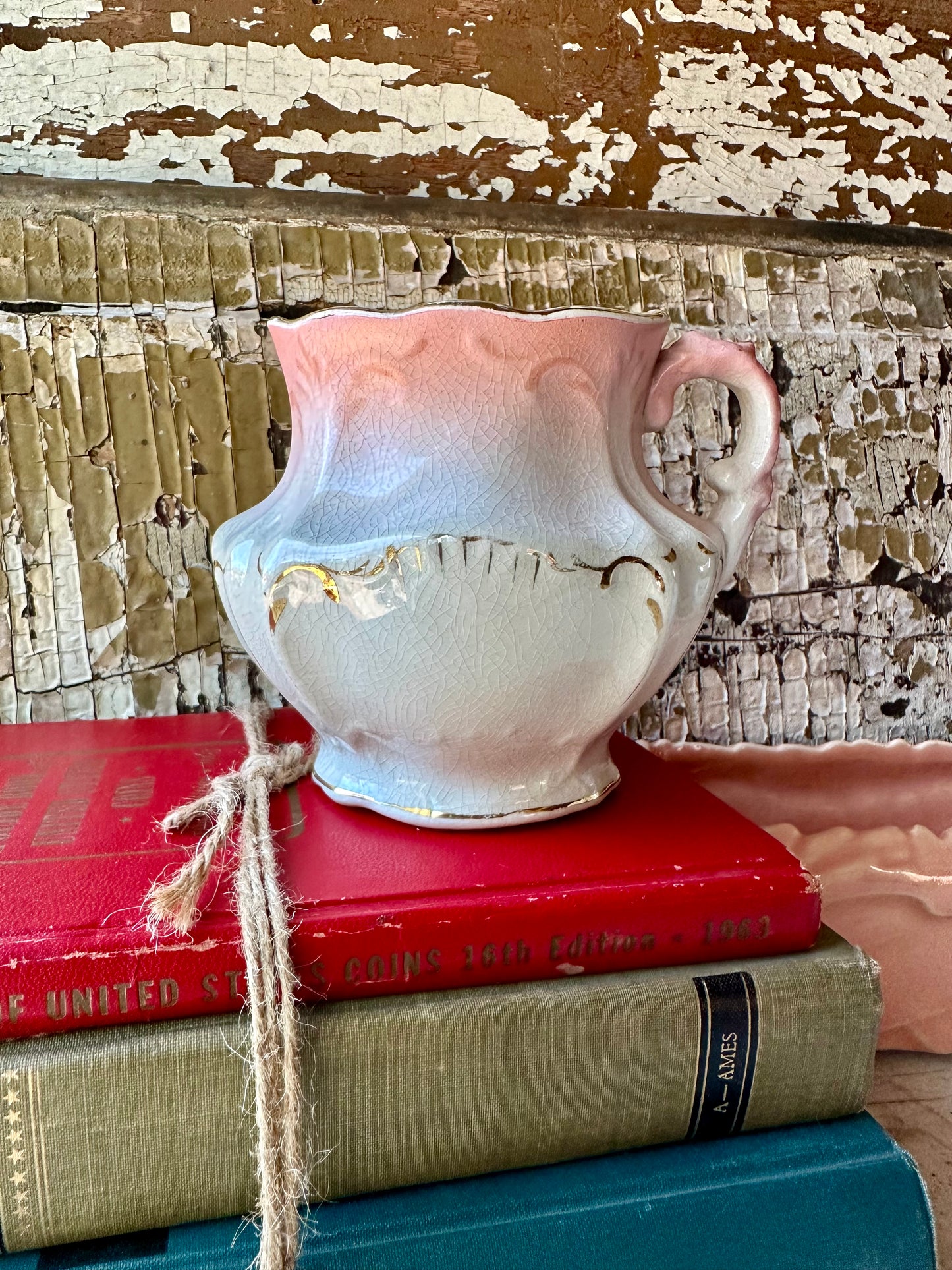 Burfords Pink Creamer/Small Pitcher