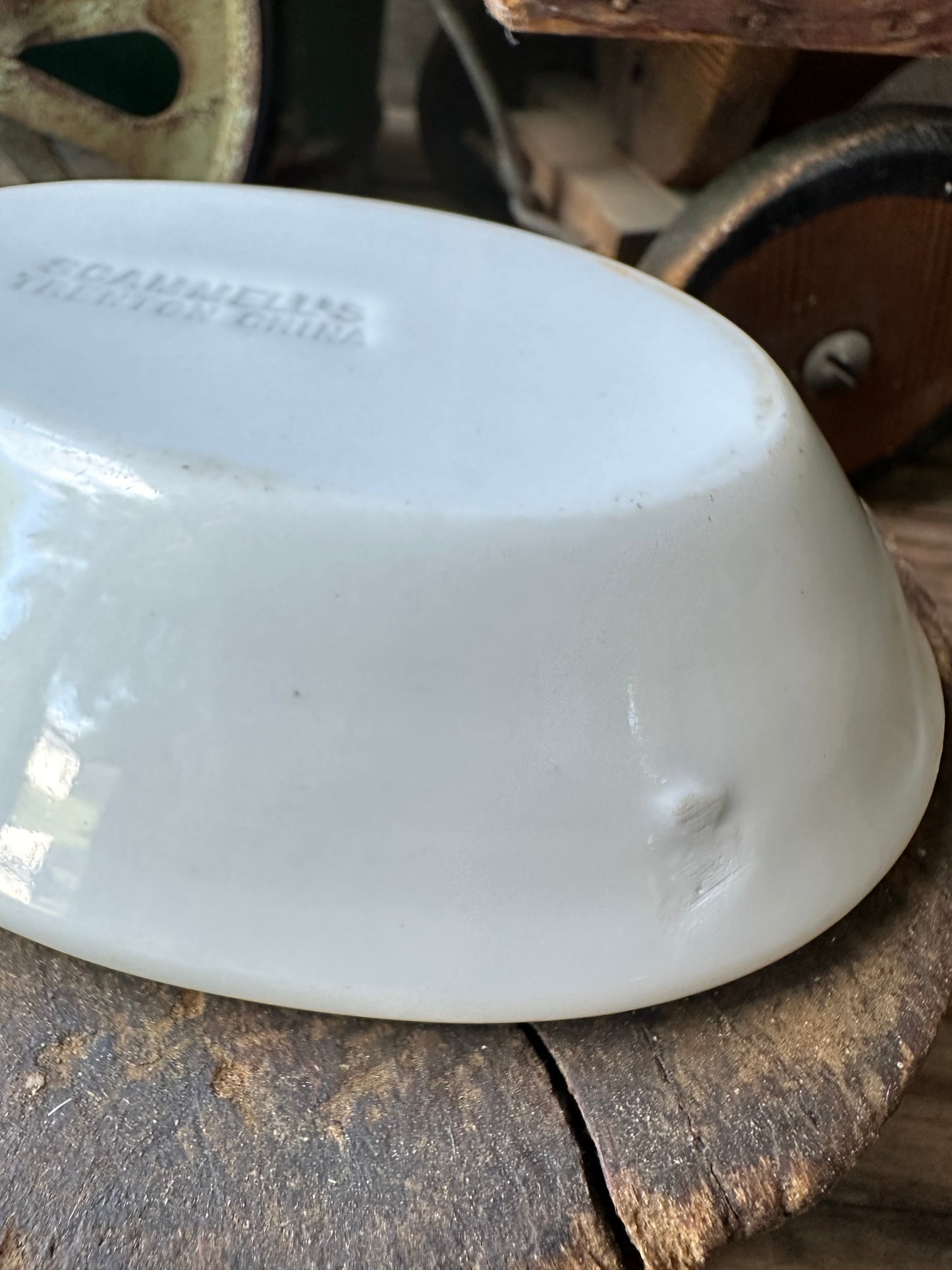 Ironstone Soap Dish