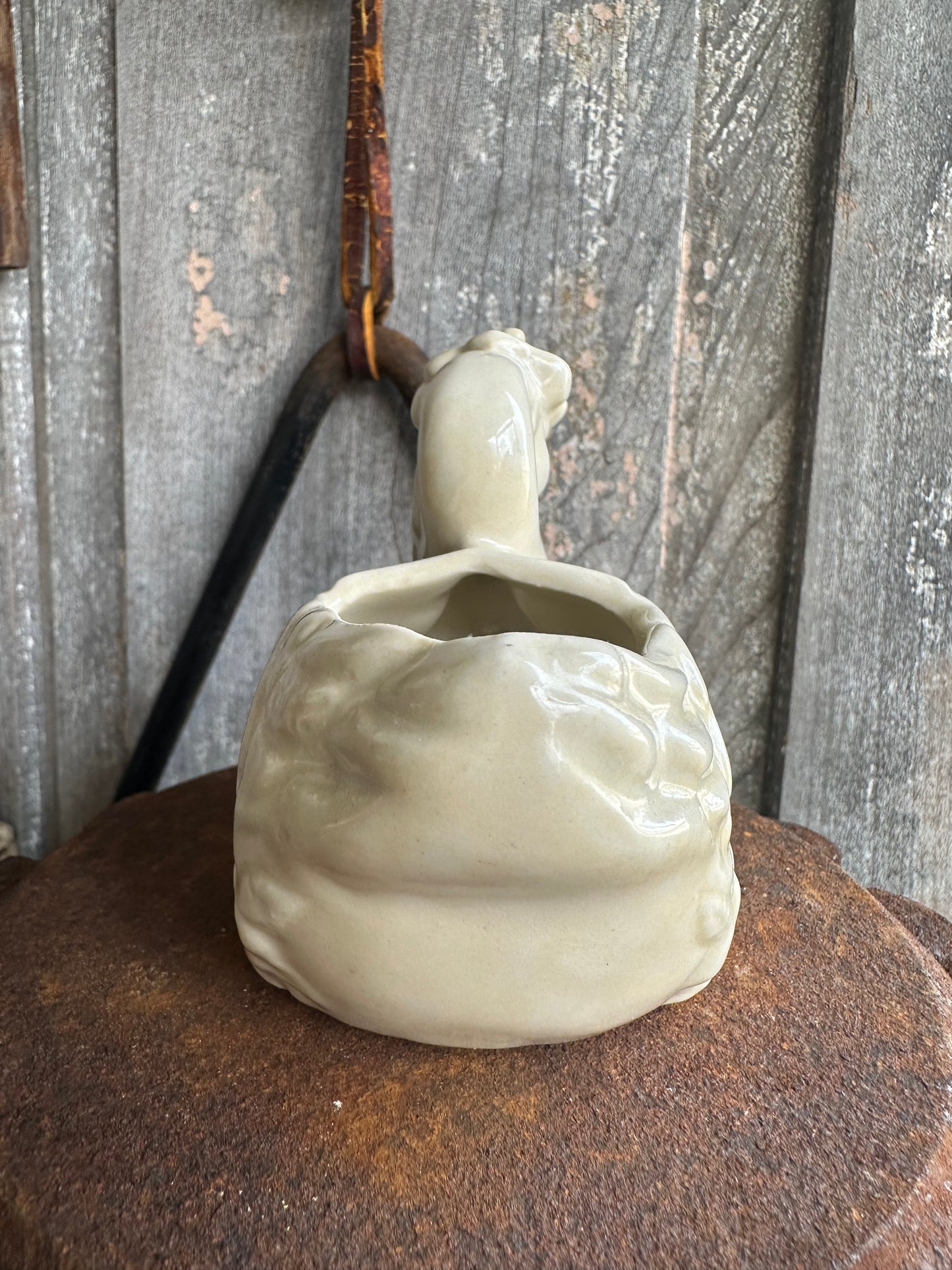 Planter Mother Goose/Swan