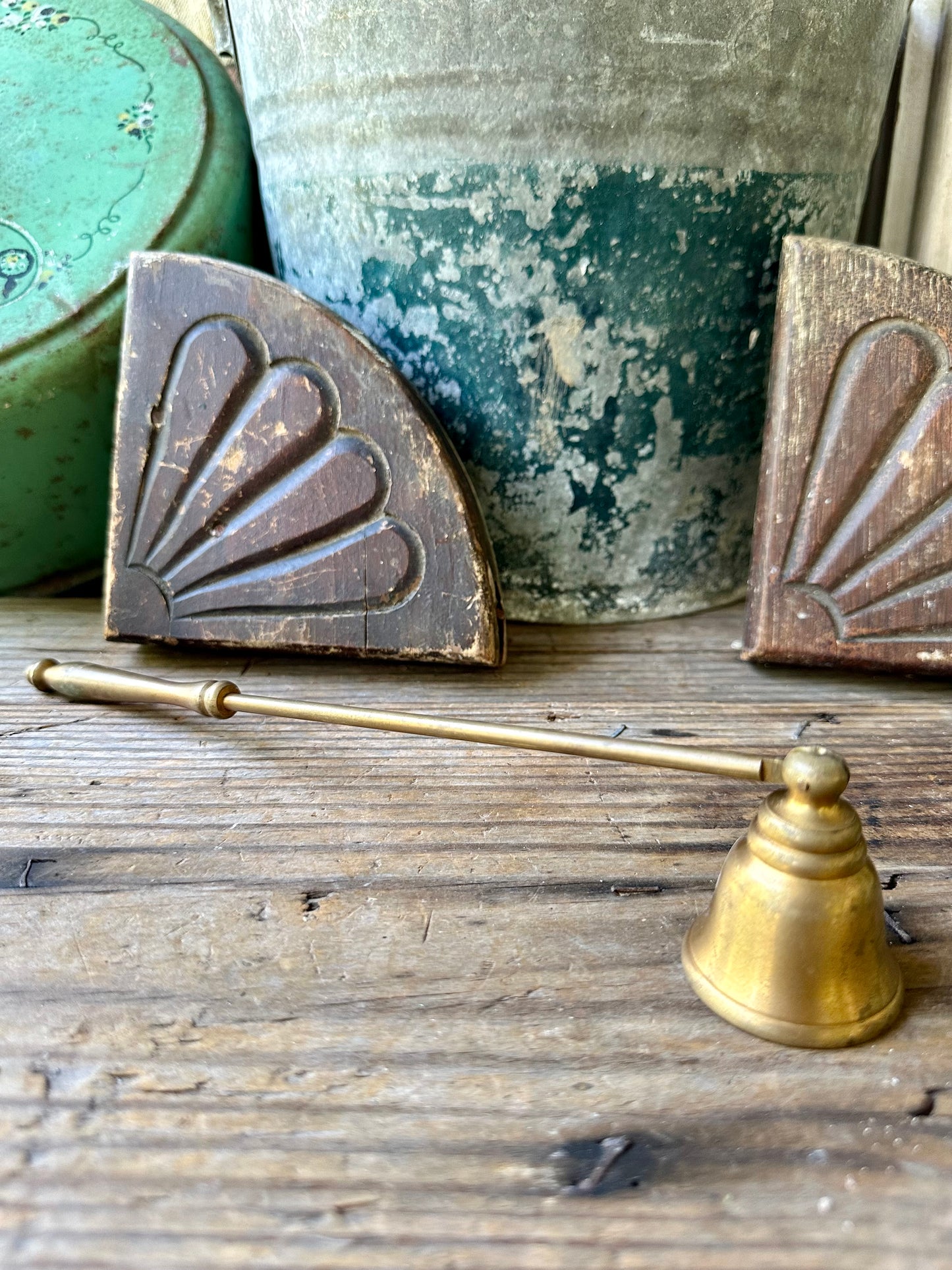 Brass Candle Snuffer