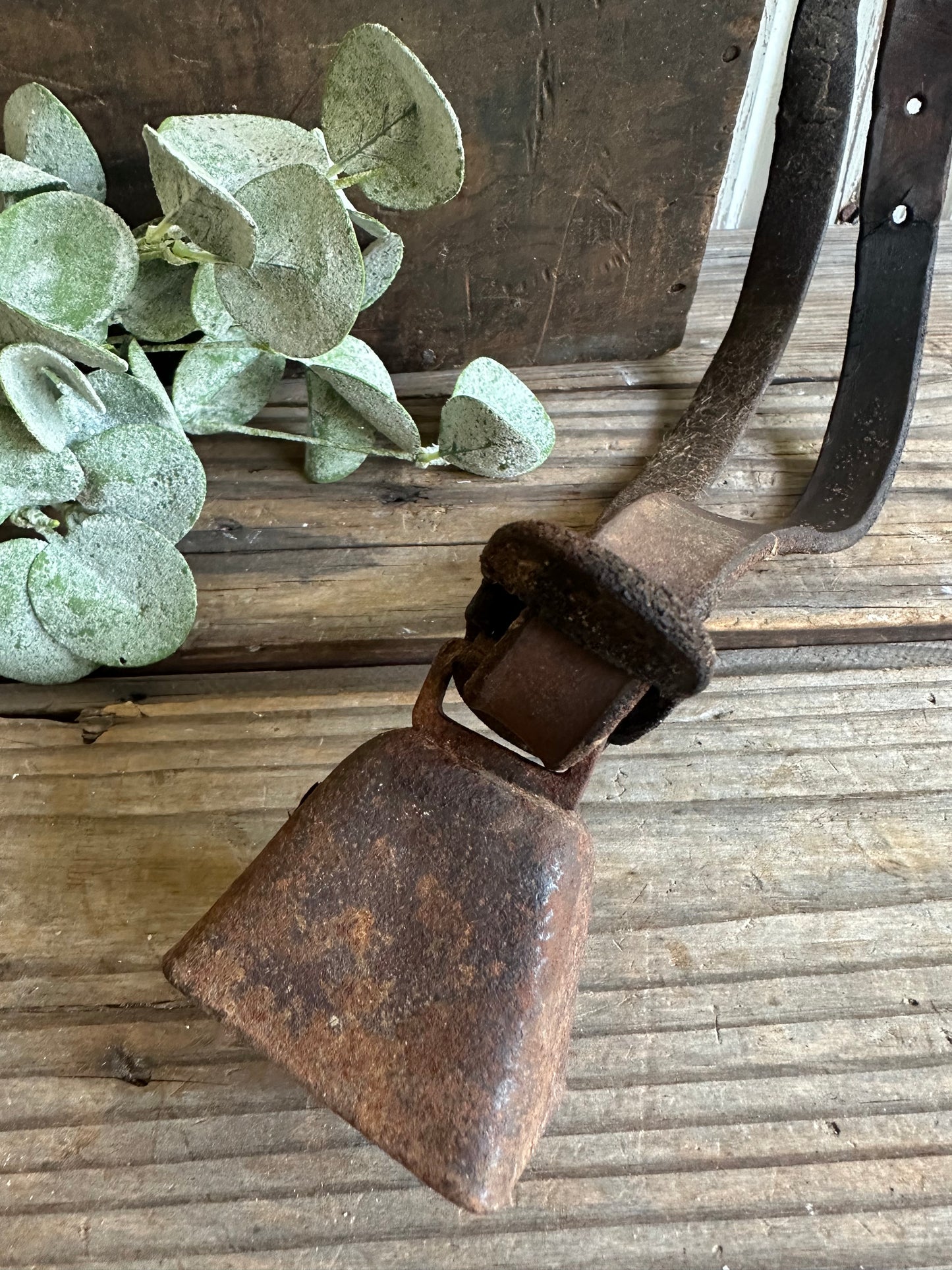 Goat/Cow Bell On Leather Strap