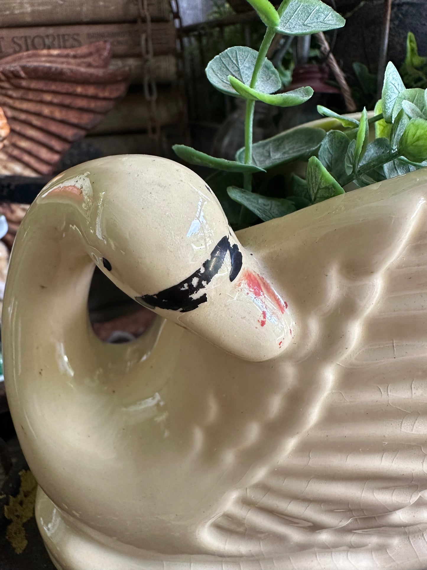 Swan Planter