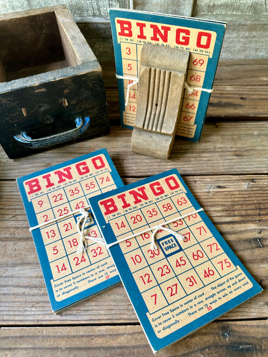 Bingo Cards Three Sets Of 8 (24 Total Cards)