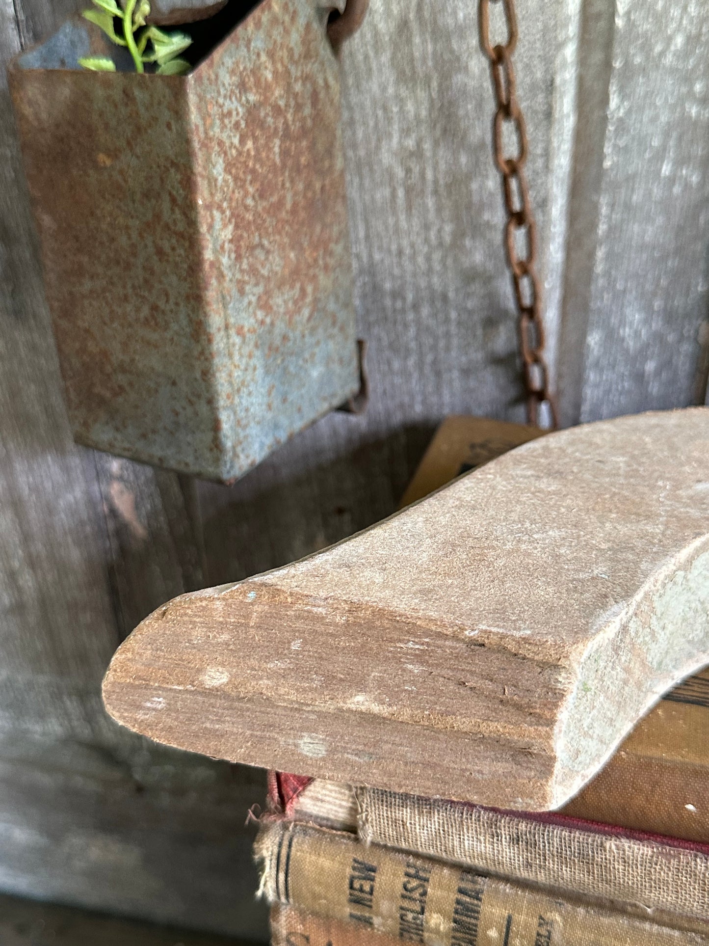 Weathered Paint Wood Salvage Piece