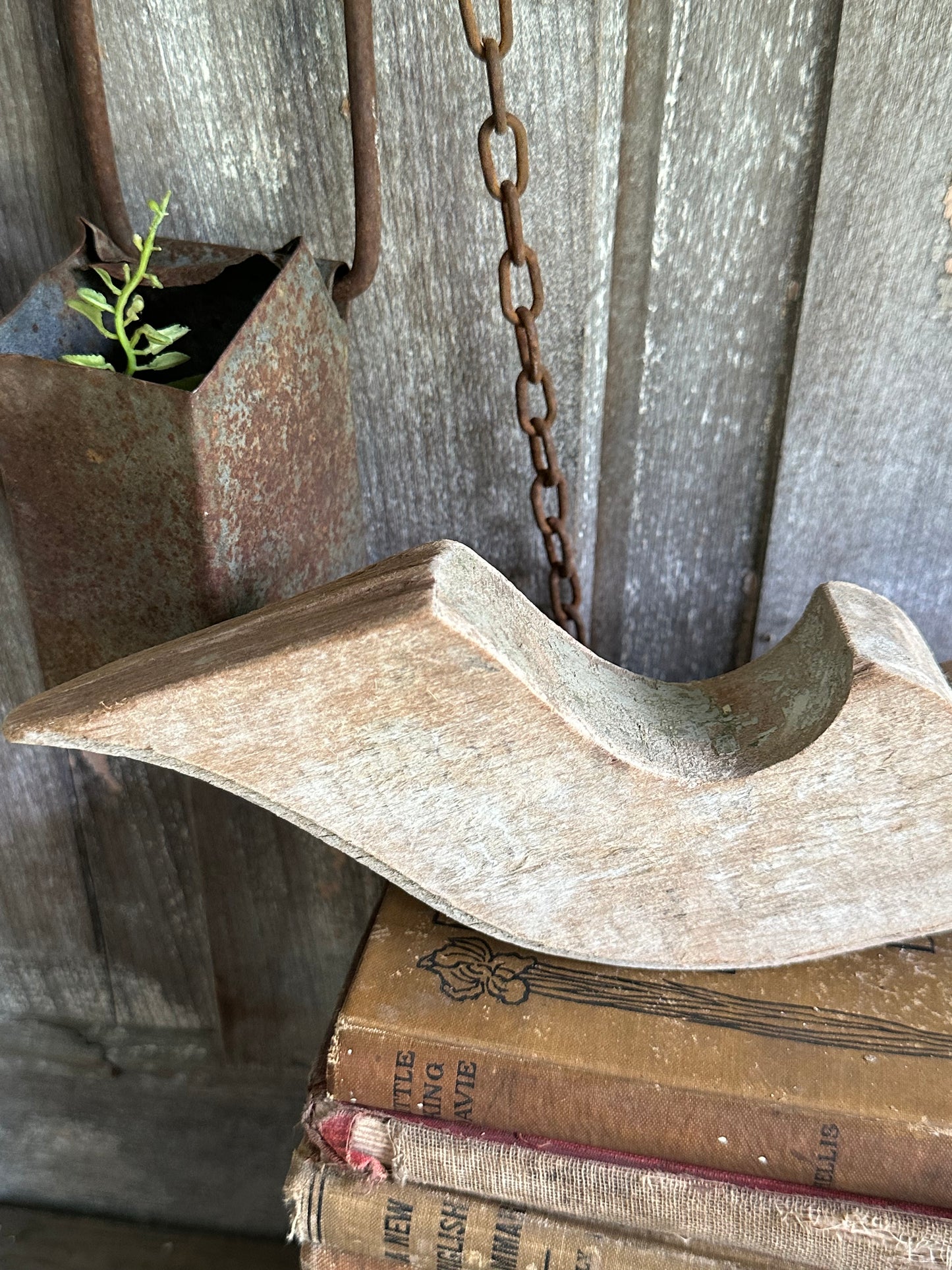 Weathered Paint Wood Salvage Piece