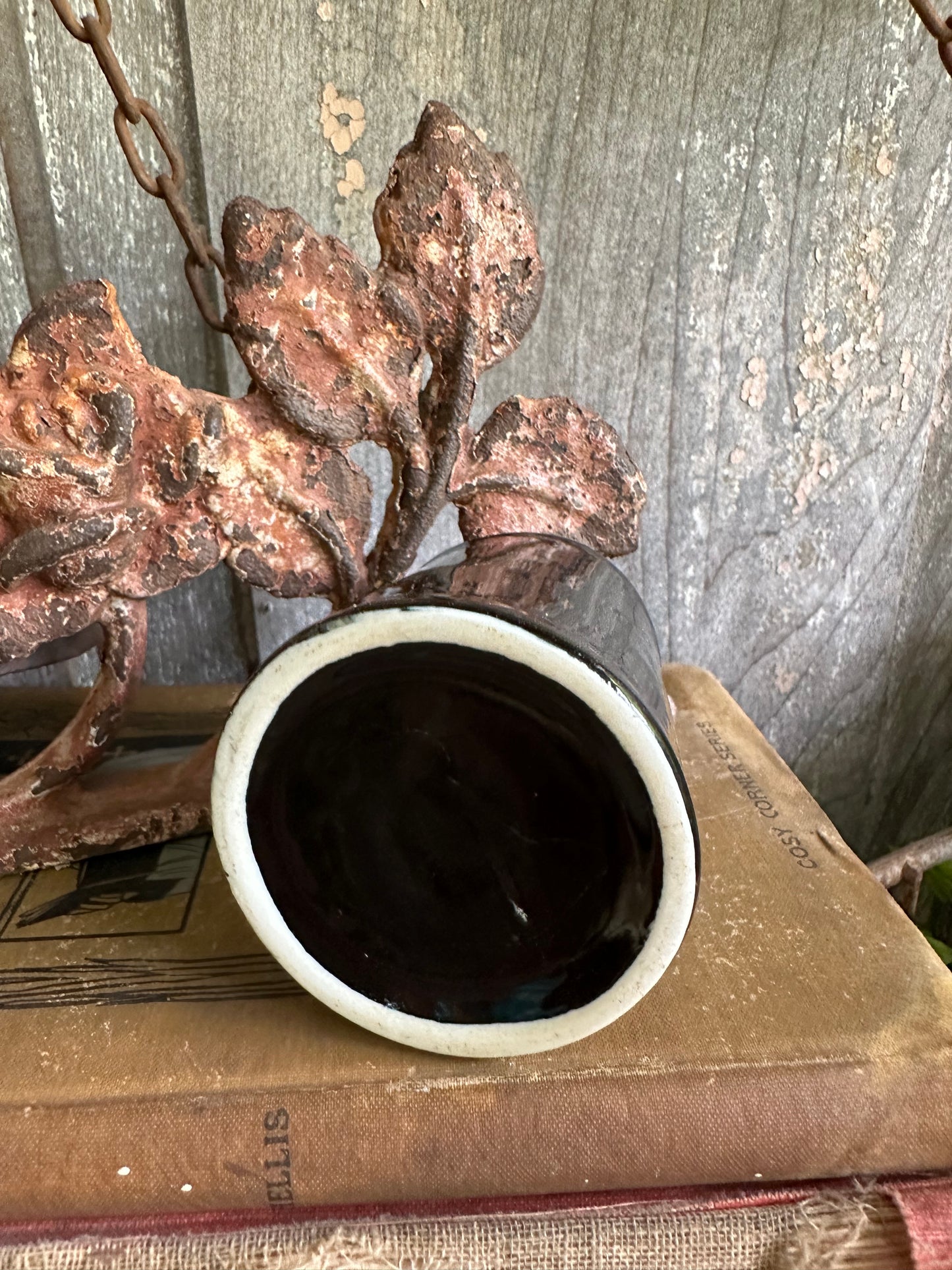 Black And White Creamer