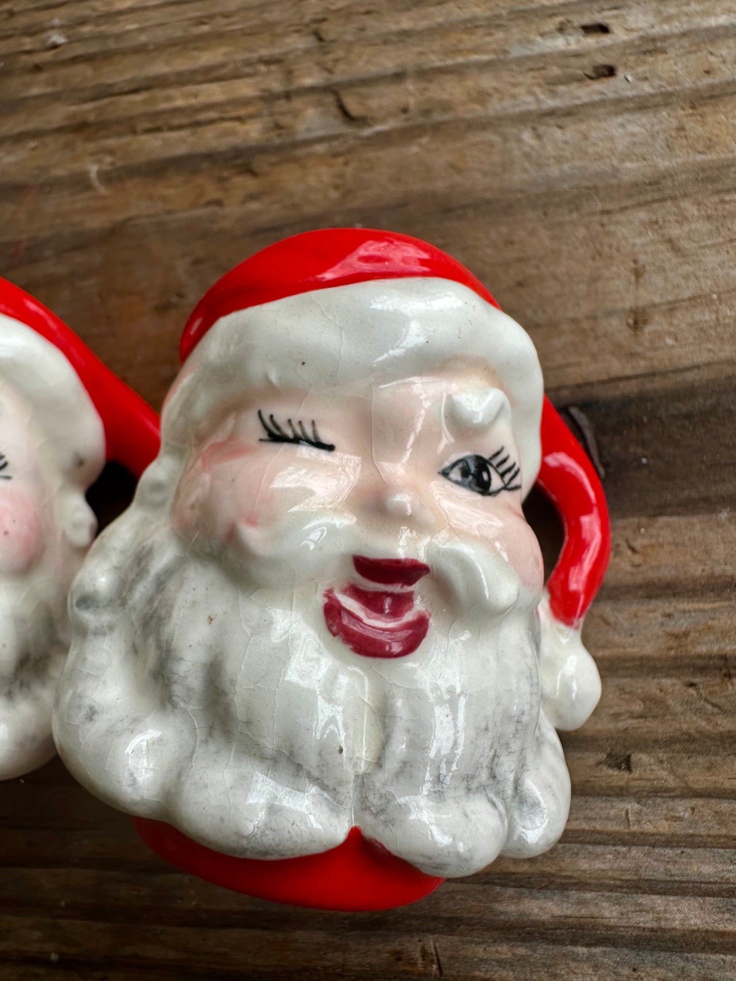 Santa Claus Salt And Pepper Shaker Set