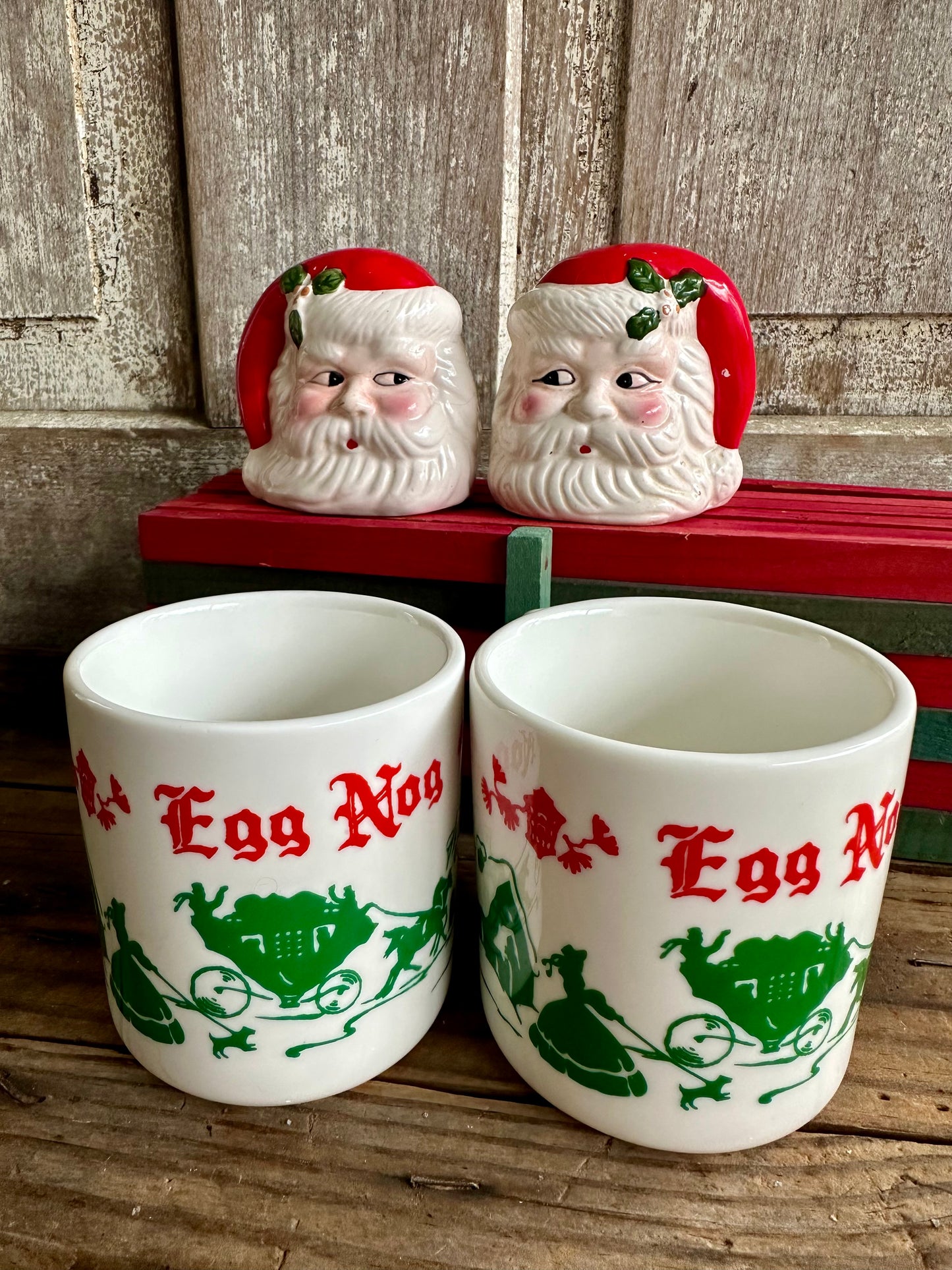 Egg Nog Mugs Set Of Two