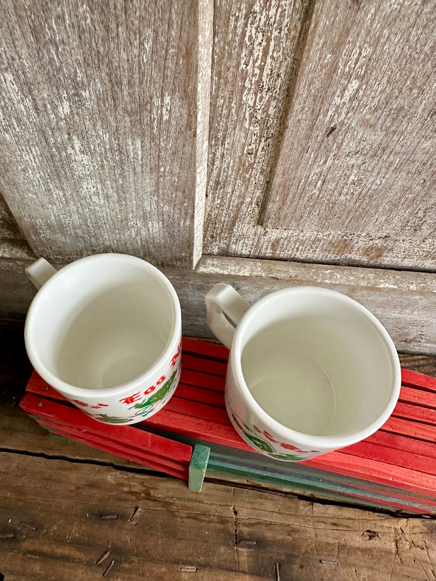 Egg Nog Mugs Set Of Two